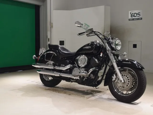 Yamaha Dragstar 1100 2007, чёрный, фото 3