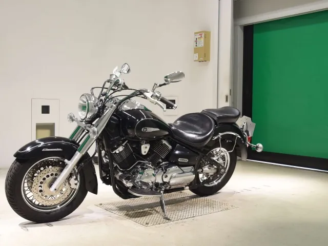 Yamaha Dragstar 1100 2007, чёрный, фото 4
