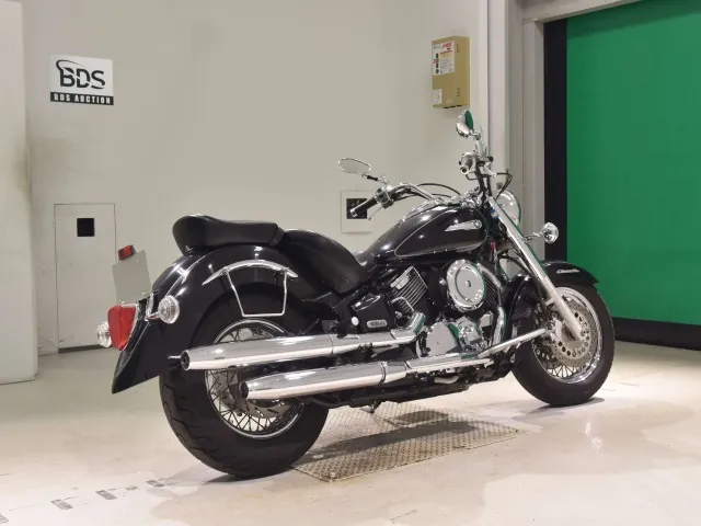 Yamaha Dragstar 1100 2007, чёрный, фото 5