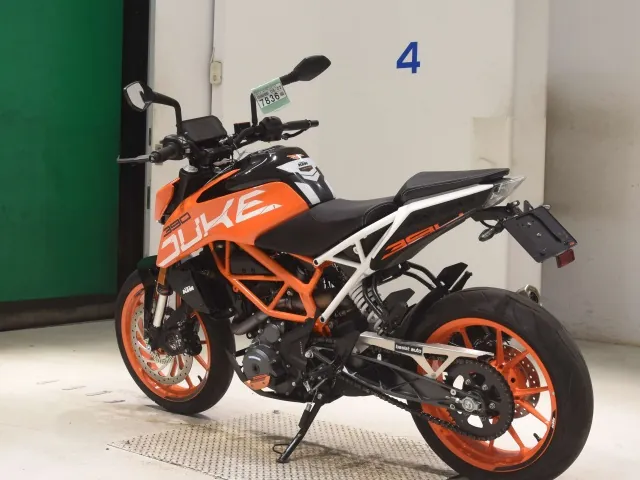 KTM 390 Duke 2017, black | orange, фото 6
