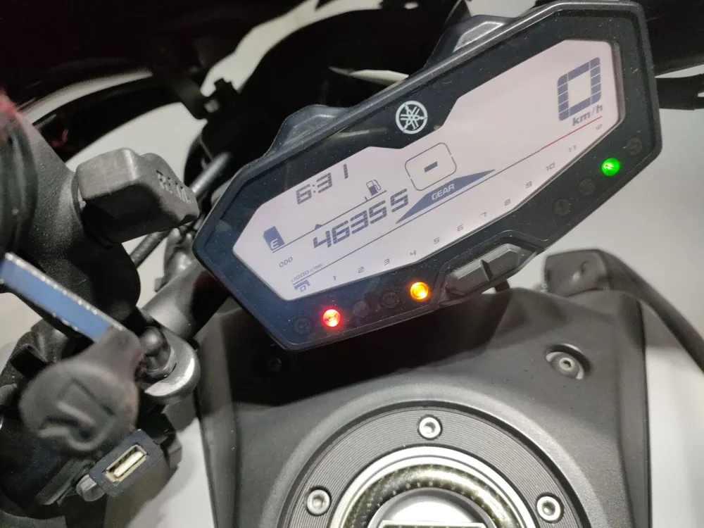 Yamaha Mt-07A 2019, серый, фото 5