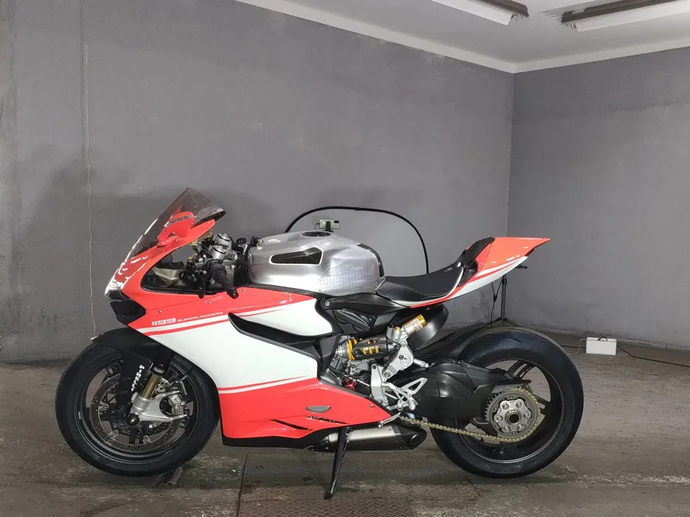 Ducati 1199 SUPER REJJE-RA 2015, white / red, фото 2