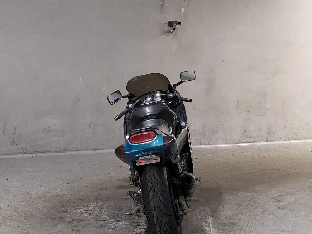 Kawasaki ZZ-R1100 1993, чёрный, синий, фото 4