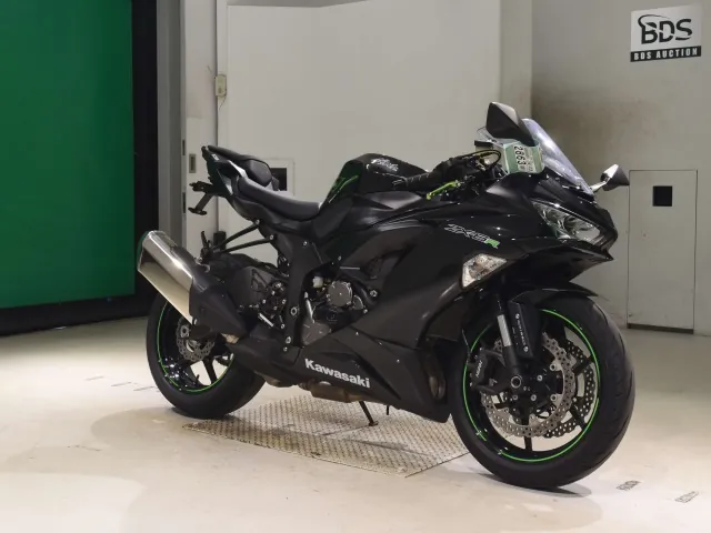 Kawasaki Zx-6Ra 2019, чёрный, фото 3