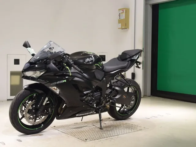 Kawasaki Zx-6Ra 2019, чёрный, фото 4