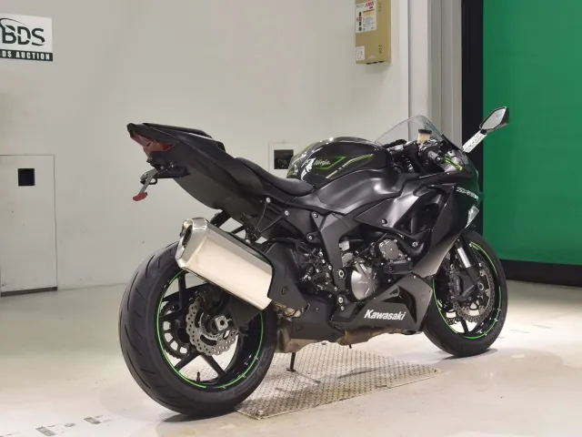 Kawasaki Zx-6Ra 2019, чёрный, фото 5