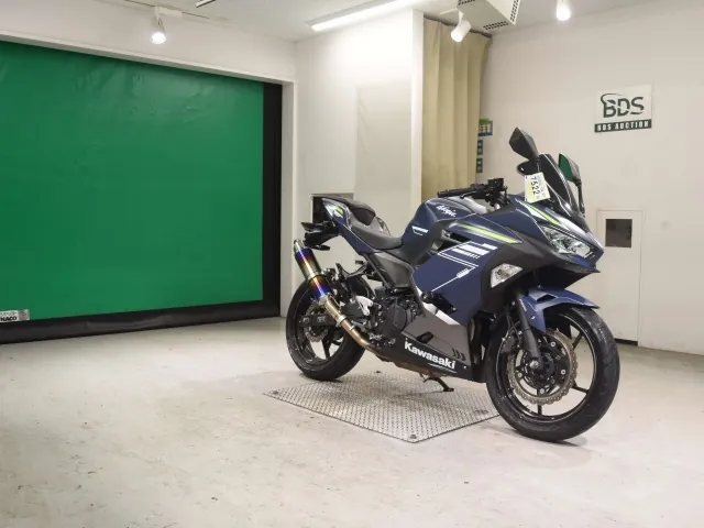 Kawasaki Ninja 400 2021, navy blue, фото 3