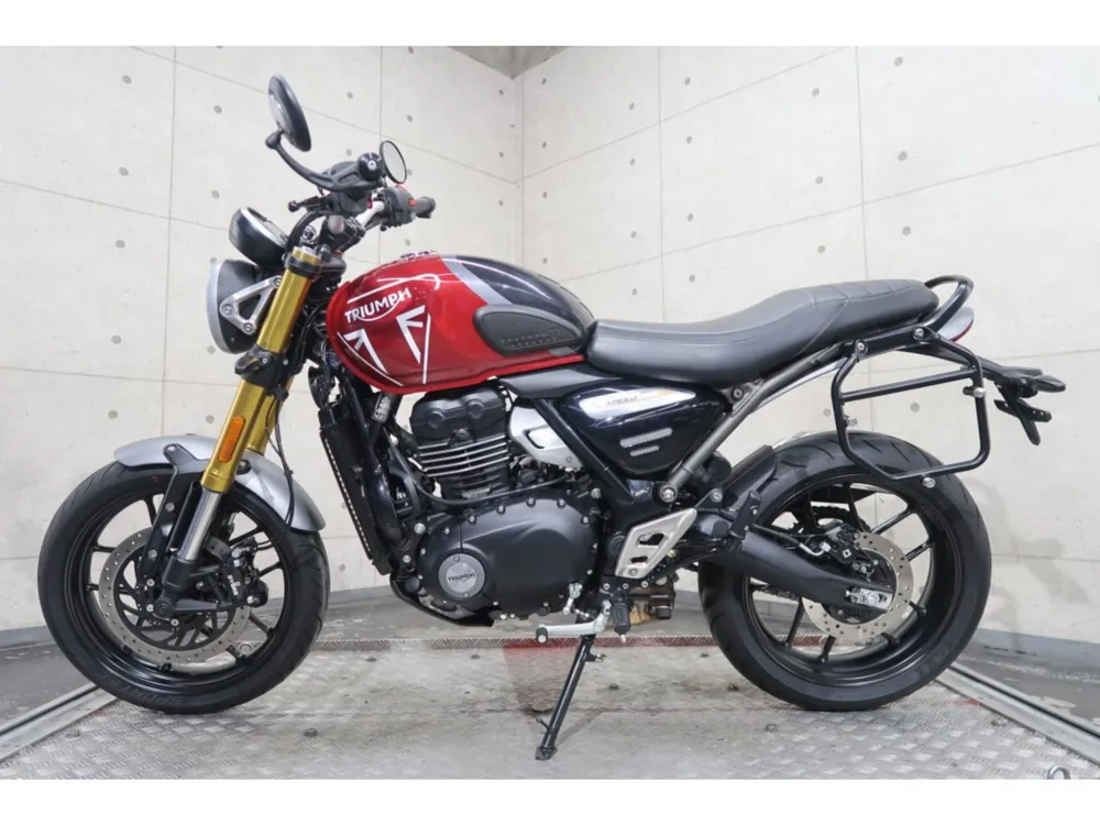 Triumph Speed 400 2024, red/gray, фото 2