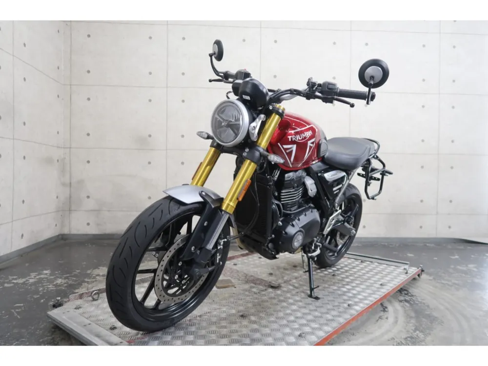 Triumph Speed 400 2024, red/gray, фото 3