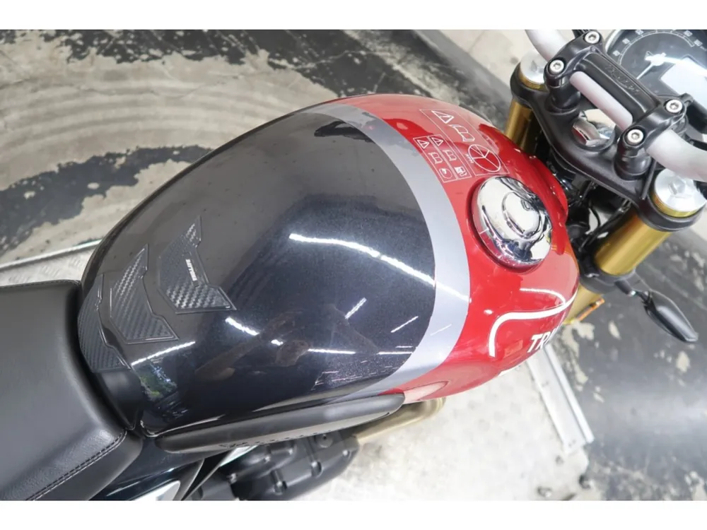 Triumph Speed 400 2024, red/gray, фото 10