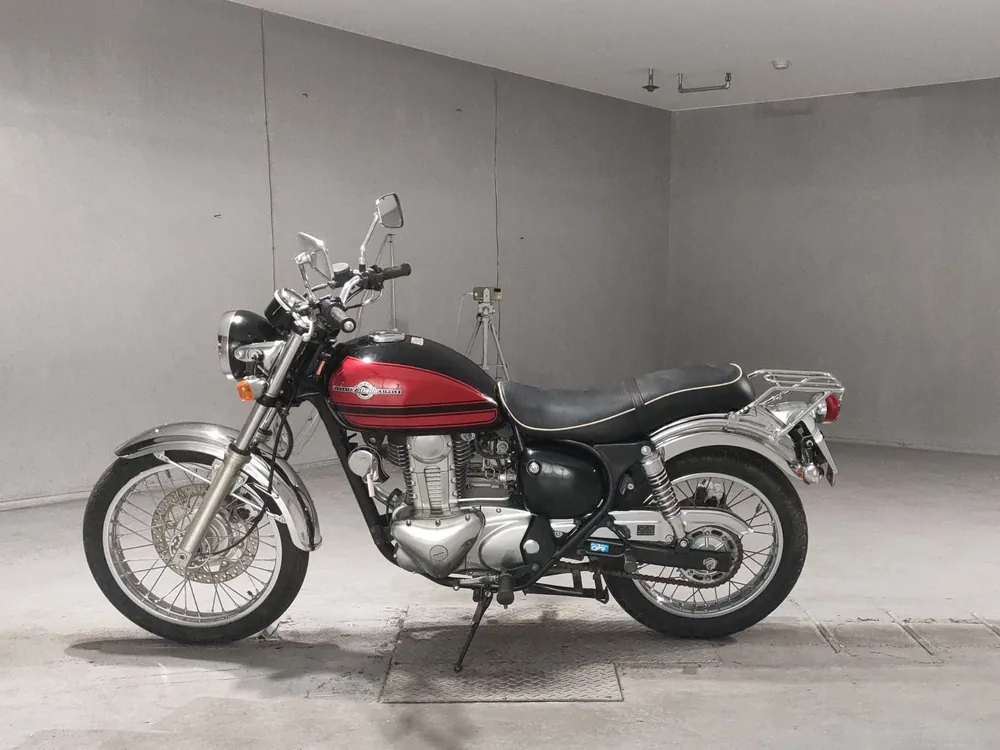 Kawasaki Estrella, black/red, фото 2