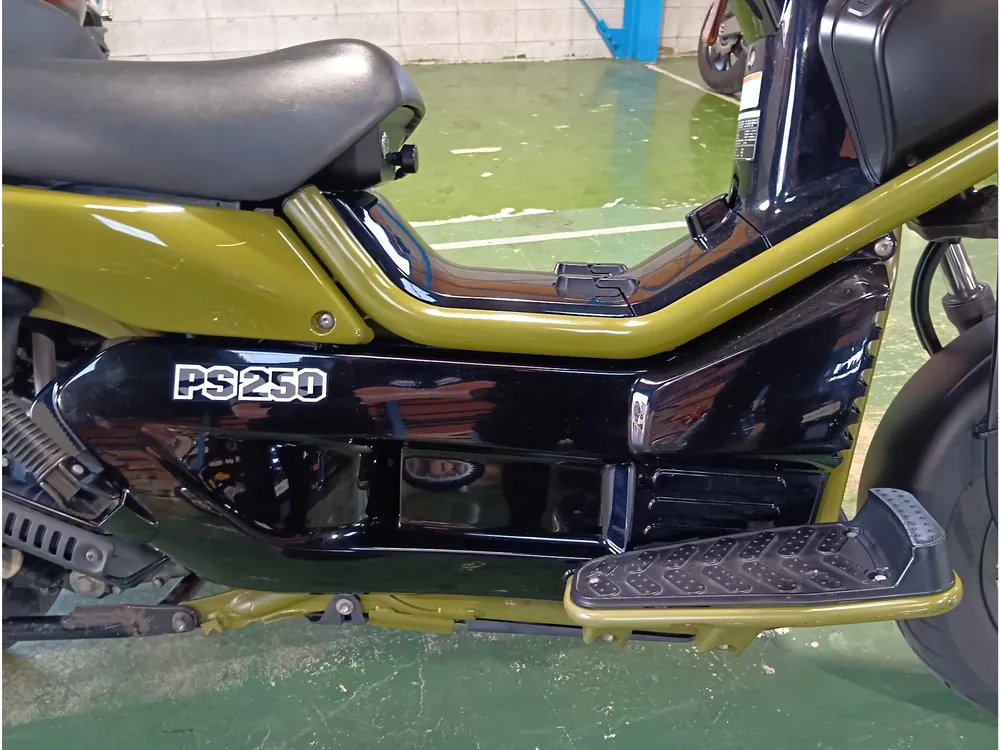 Honda PS250 MF09, зелёный, фото 6
