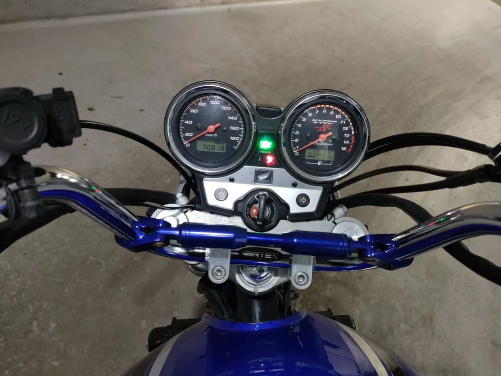 Honda CB400 Super Four 2002, синий, фото 5