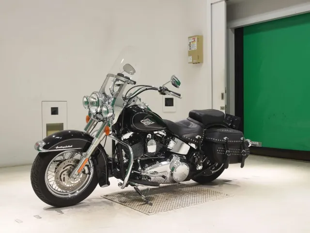 Harley-Davidson FLSTC1580 2009, чёрный, фото 4