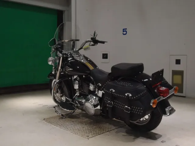 Harley-Davidson FLSTC1580 2009, чёрный, фото 6