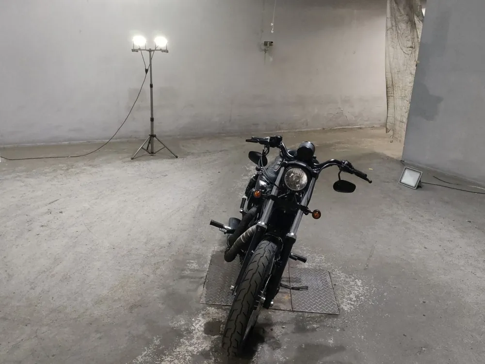 Harley-Davidson XL883R 2011, чёрный, фото 3