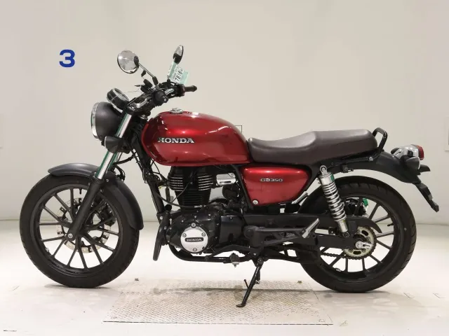 Honda GB350S 2021, красный, фото 2