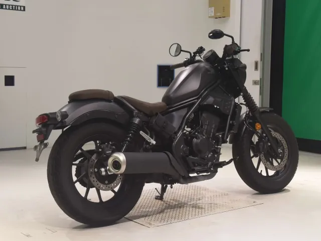 Honda Rebel 250, matt black, фото 5