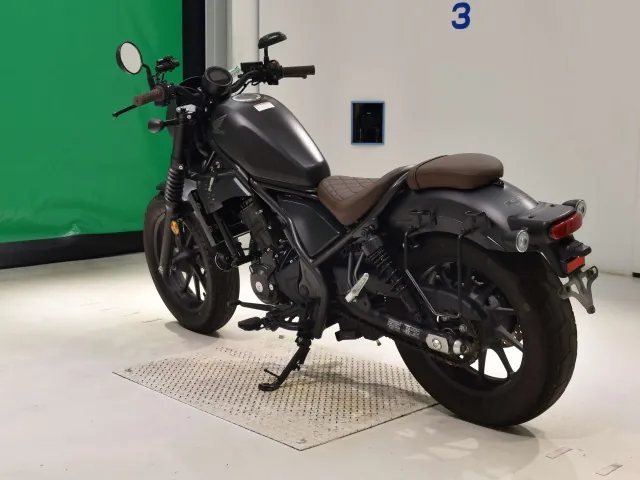 Honda Rebel 250, matt black, фото 6