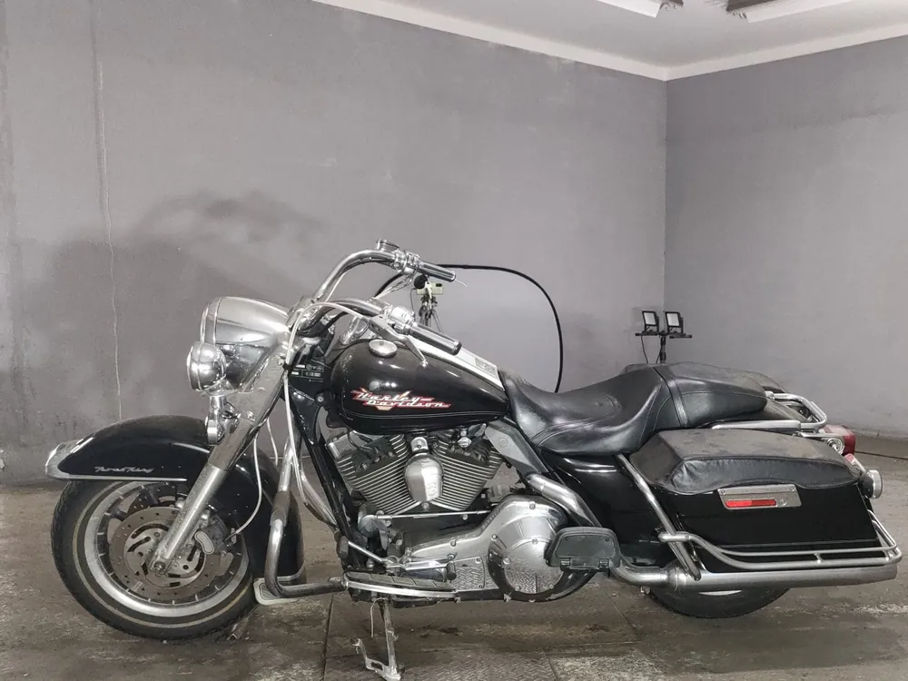Harley-Davidson FLHR1450 2004, чёрный, фото 2