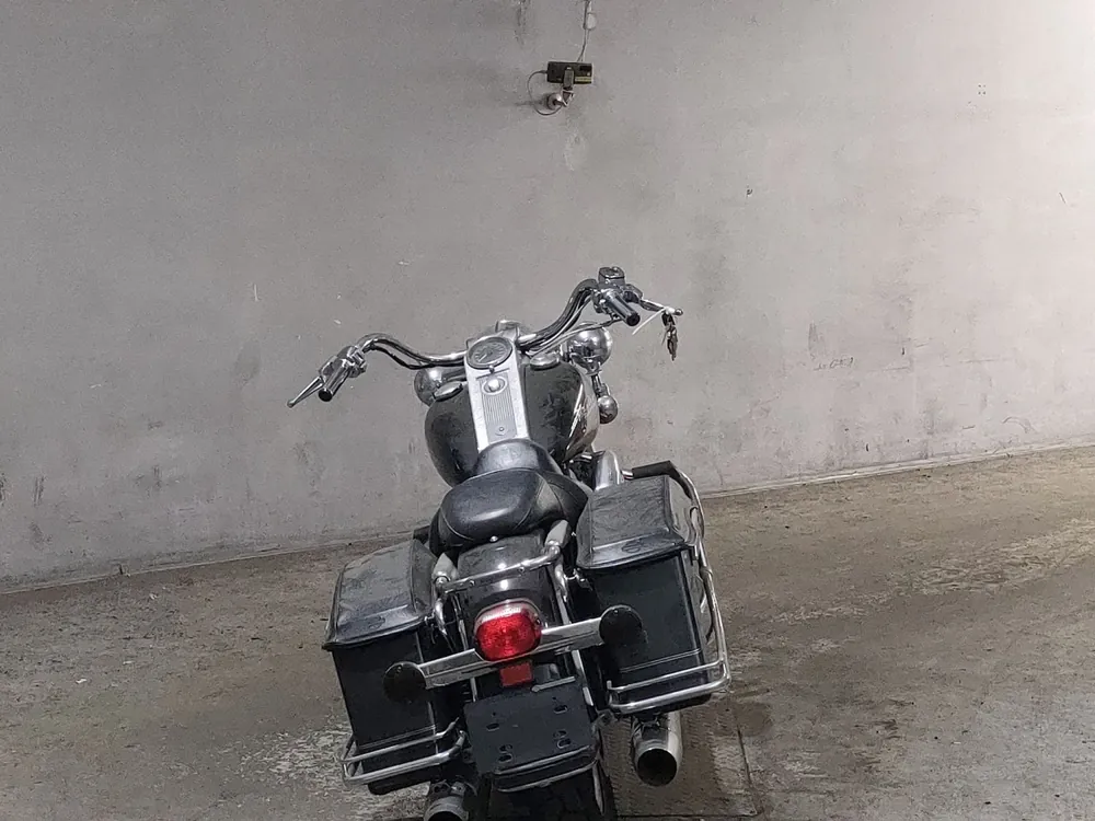 Harley-Davidson FLHR1450 2004, чёрный, фото 4