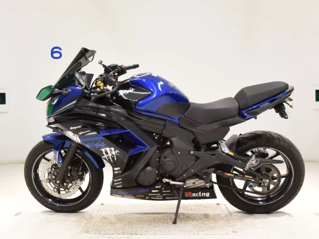 Kawasaki Ninja 400 2015, black | blue, фото 2