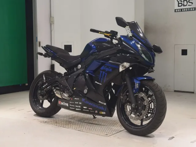 Kawasaki Ninja 400 2015, black | blue, фото 3