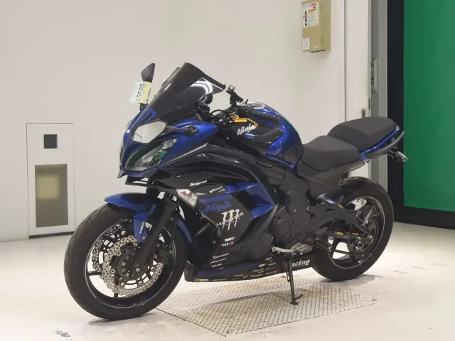 Kawasaki Ninja 400 2015, black | blue, фото 4