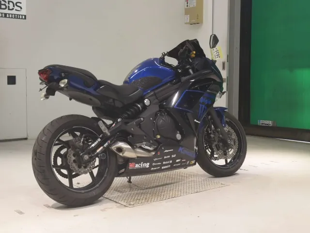 Kawasaki Ninja 400 2015, black | blue, фото 5