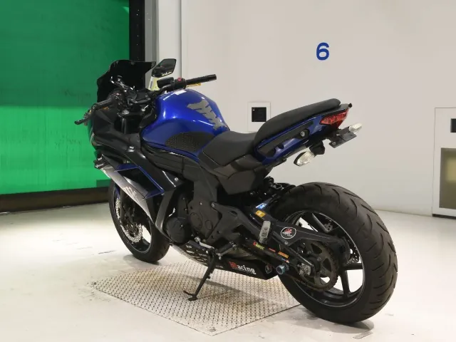Kawasaki Ninja 400 2015, black | blue, фото 6