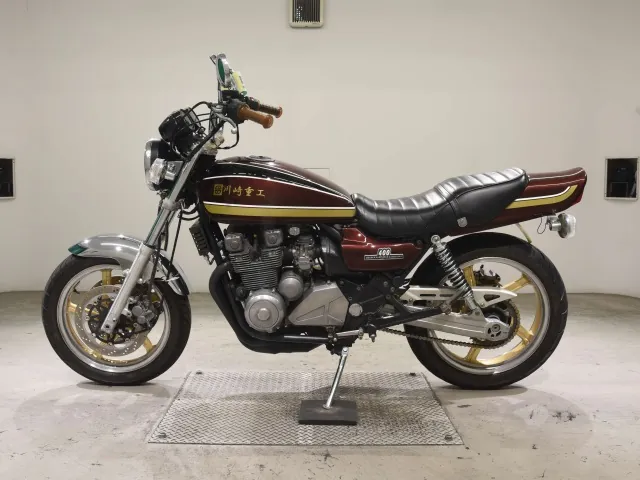 Kawasaki Zephyr 400 1990, light brown, фото 2