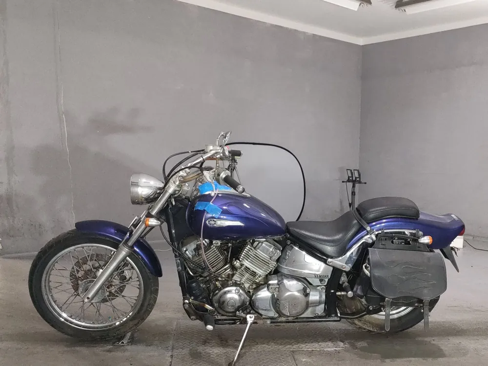 Yamaha Drag Star 400 Classic 2003, синий, фото 2