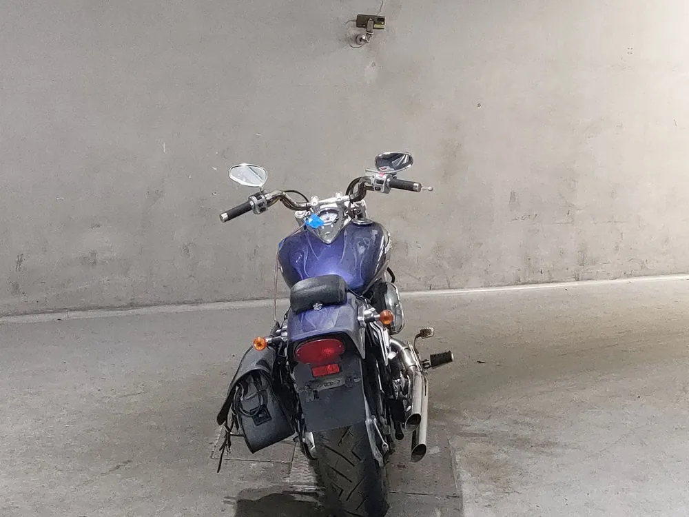 Yamaha Drag Star 400 Classic 2003, синий, фото 4