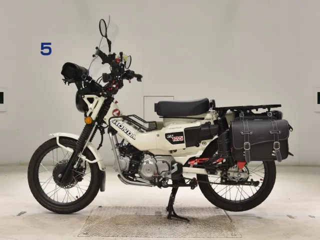 Honda CT125 Hunter Cub, белый, фото 2