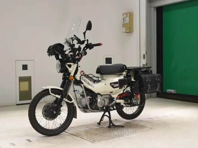 Honda CT125 Hunter Cub, белый, фото 4