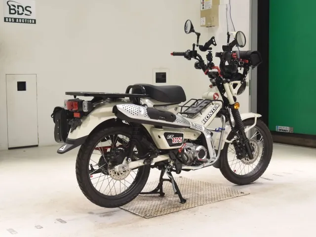 Honda CT125 Hunter Cub, белый, фото 5