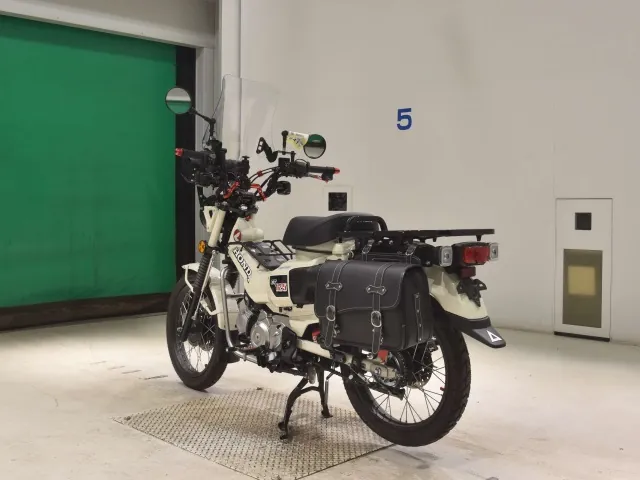 Honda CT125 Hunter Cub, белый, фото 6