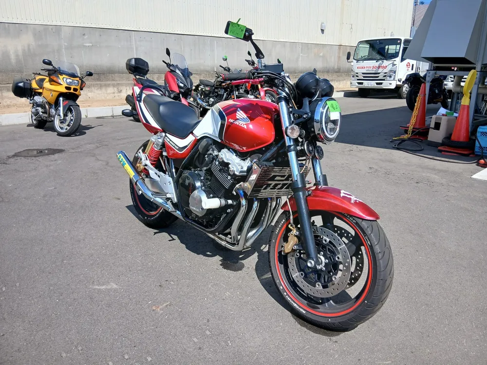 Honda CB400 Super Four 2005, red/white, фото 4