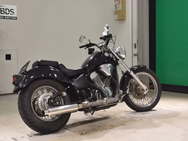 Honda Steed 400 1994, чёрный, фото 5