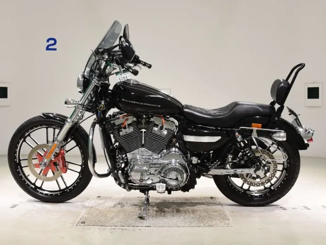 Harley-Davidson XL1200LI 2010, чёрный, фото 2