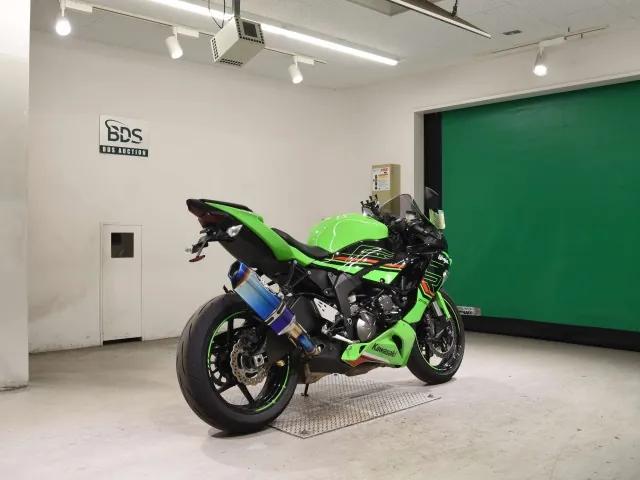 Kawasaki Zx-6Ra 2022, black | green, фото 5