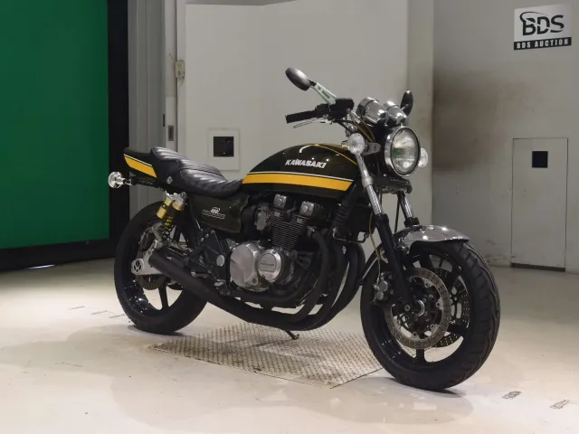 Kawasaki Zephyr 400 1993, зелёный, фото 3