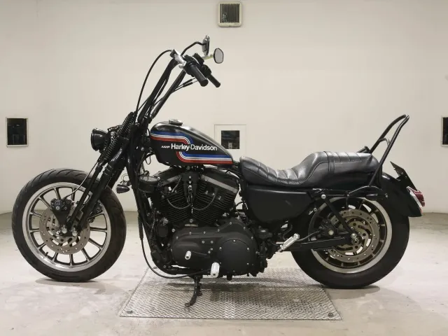 Harley-Davidson XL883R 2008, чёрный, фото 2