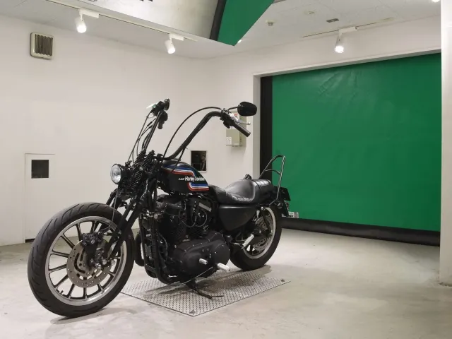 Harley-Davidson XL883R 2008, чёрный, фото 4
