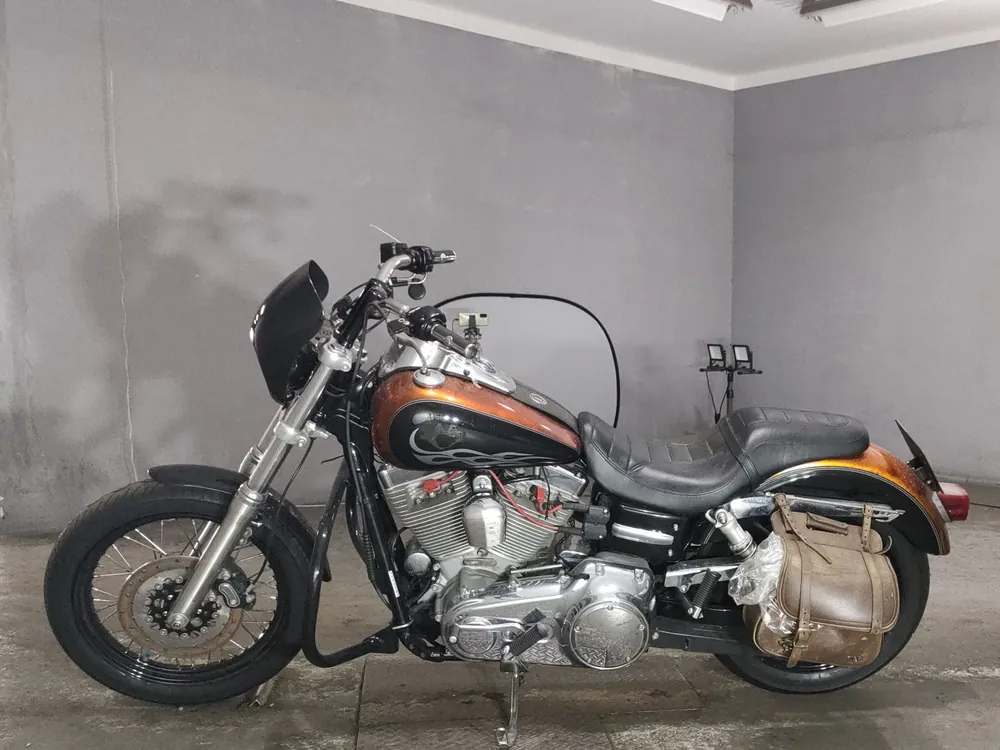Harley-Davidson FXDC1580 2009, black / orange, фото 2