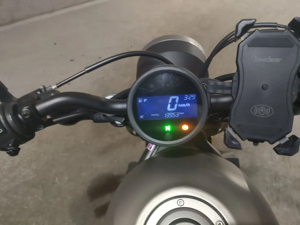 Honda Rebel 250, серый, фото 5