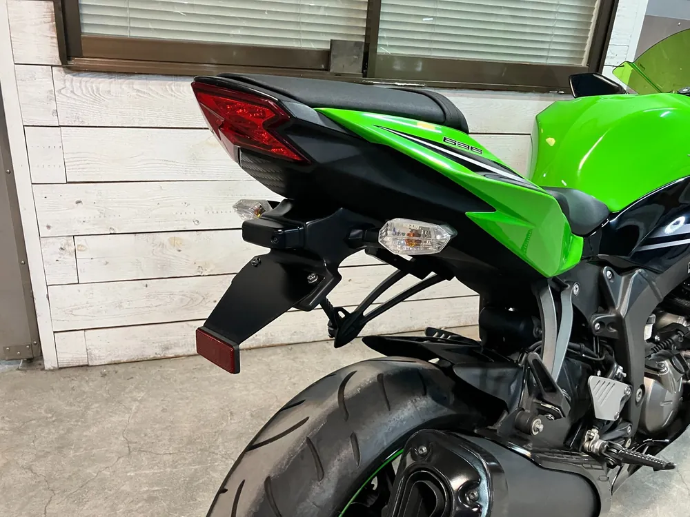 Kawasaki Ninja ZX-6RABS 2015, lime / black / white, фото 10