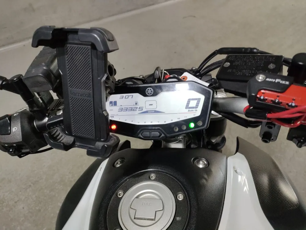 Yamaha MT-07 2015, white/black, фото 5