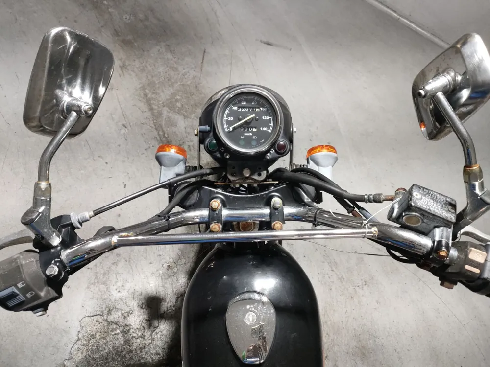 Kawasaki 250TR BJ250F, чёрный, фото 5