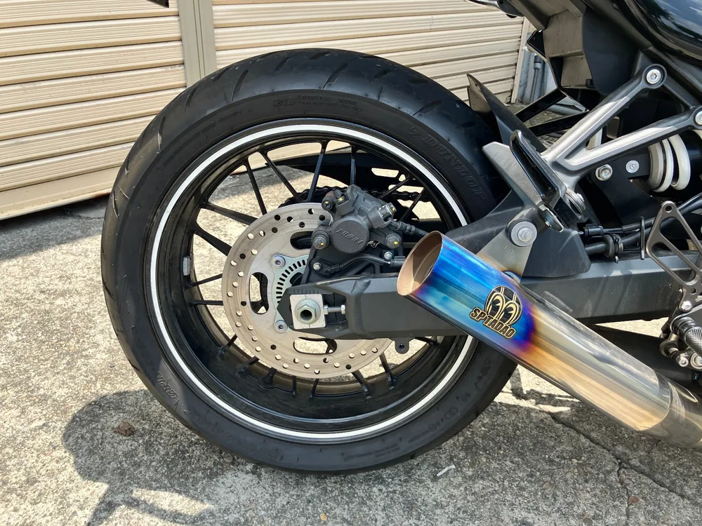 Kawasaki Z900RS 2021, black/silver, фото 11